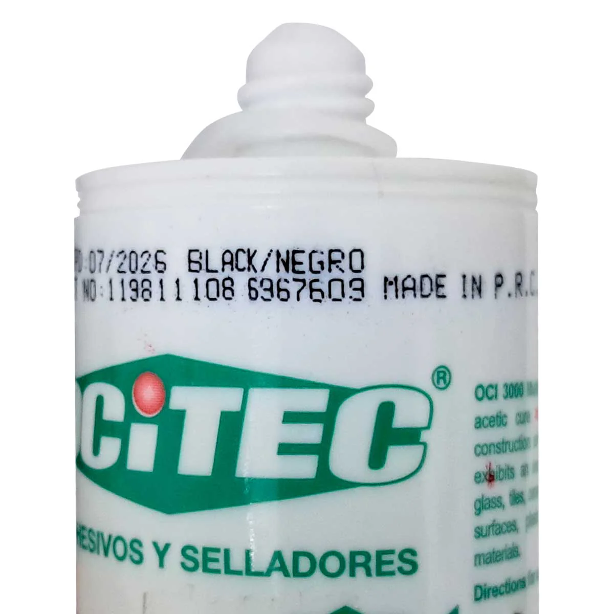 Tubo Silicon Negro Multiusos Antihongos Uso General Orgasil 3000 - Imagen 3